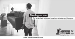 First United Bank "Moving You First" Newspaper